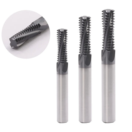 12 Unf Thread Milling Insert Trapezoidal Thread Milling Cutter UNF UNC Full-teeth Thread Milling Cutter