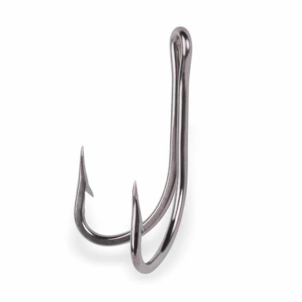 Hysun Wholesale Commercial SS7982 Stainless Steel Double Fishing Hooks Big Strong Sharp