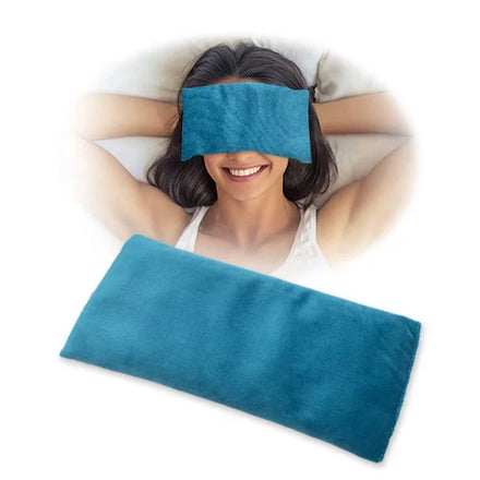 Mochi Dry Eye Pillow Soft Fleece Heating Pad Microwavable Warming Smart Bead for Dry Puffy Eyes Lavender Scented Factory Direct