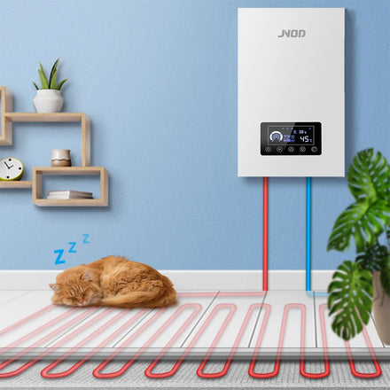 JNOD Wall Mounted Electric System Boiler Wifi Control on Demand Floor Heating Electric Boilers