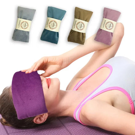 Purple Moist Heat Eye Compress Microwave Hot for Dry Eye Natural Healthy Therapies Heated Eye Masks