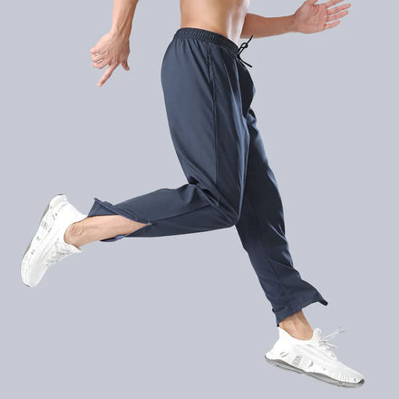 AOLA Men's Mid Waist Sweatpants Hot Selling Custom Joggers Fitness Gym Sports Pants Stacked Sweatpants for Sports & Gym Workouts