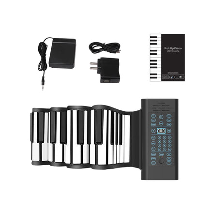 Hand Roll up Keyboard Mini Piano Music Toy 88 Keys Digital Electronic Roll up Piano