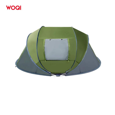 WOQI Camping Tent Double Layer Hiking Portable Beach Folding Automatic Popup Instant Camping Tent