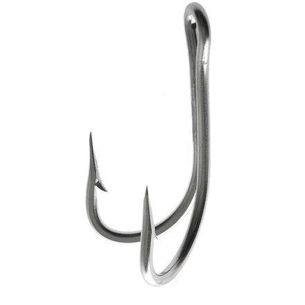 Hysun Hot Sale High Strength Stainless Steel Fishing Hooks Saltwater Fishing SS7897 18#-28# Frog Double Hooks