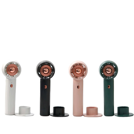 High Quality Portable Mini Electric Fan in Black and Pink Wholesale Lash Fans for Eyelash Extension Tools Hand Held