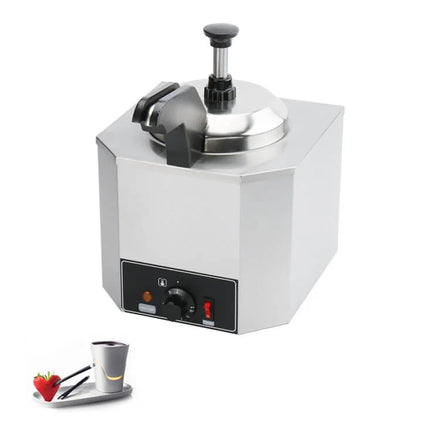 Buffet Chafing Dish Stainless Steel Food Warmer with Dispenser for Restaurant Kitchen Use Temp Control
