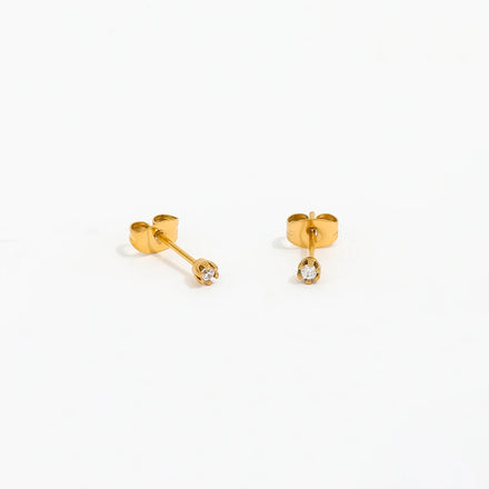 Fenny Tarnish Free Sweety Mini Diamond Dtud Earring Trend for Women Wholesale Stainless Steel Ladies Jewelry