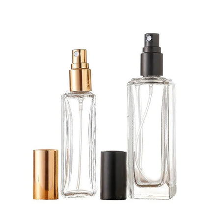 Hot 5ml 10ml 20ml 30ml Square Perfume Glass Bottle Mini Perfume Spray Perfume Bottle