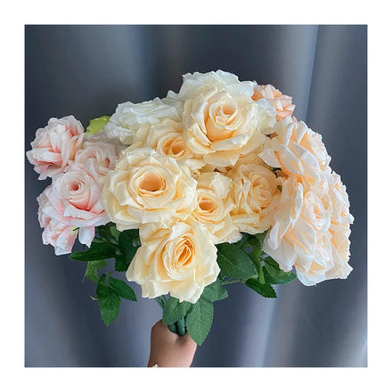 7 Heads of Wind and Rain Diamond Rose Artifical Flowers Dekoration