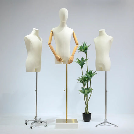Popular Male Half Body Mannequin With Arms