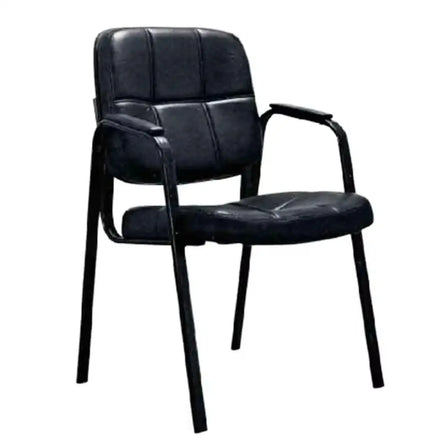 Traditional Design Office Meeting Chair with Armrests for Staff Training Visitor Waiting Gym & Dining Use in Hall Wheel-Free