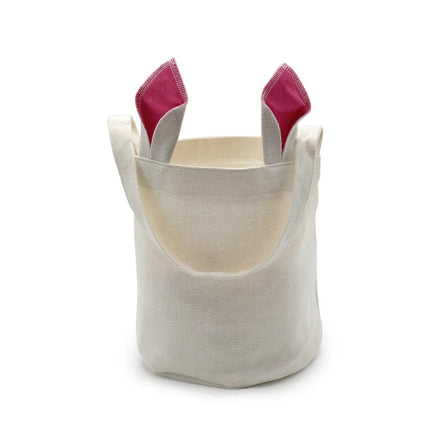 RubySub New Easter Bunny Basket Colorful Gife Bag Treat Bag Kids Sublimation Easter Baskets