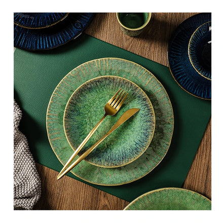 Creative Tableware Ceramic Suit Plate Table Household Model Room One Person Food Personalized Ceramic Restaurant Minimalist