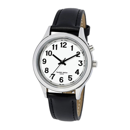 Talking English Language Watch with Large Numbers Designed for Visually Impaired Individuals and the Elderly