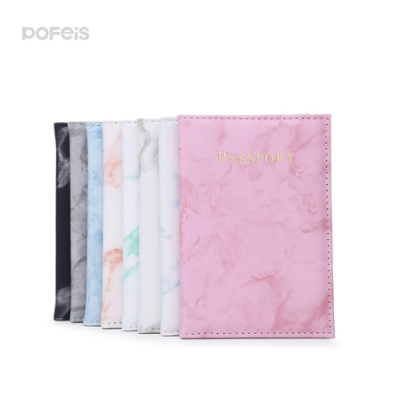 New Diy Pvc Faux Leather Family Travel Wedding School Bus Gift Id Card Holder Document Wallets Custom Logo Passport Holder