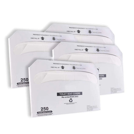Compostable Flushable Airplane Disposable Paper Sanitary Public Toilet Protect Seat Cover