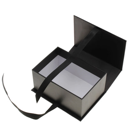 Custom Logo Ribbon Gift Box Packaging Paper Boxes Gift Box Set Carton for Jewelry Branded Box With Silk Ribbon