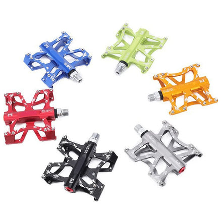 MAXFORD Road Bmx MTB Bike Bicycle 3 Sealed Bearings Pedals Flat Platform Pedal