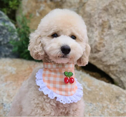 Cute Pet Accessories Collar Printed Wholesale Custom Dog Bandana with logo