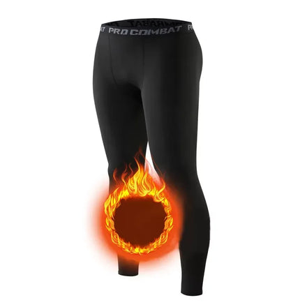 Running Leggings Full Length Solid Color Men's Legging Basketball Quick-Dry Fitness Leggings for Men