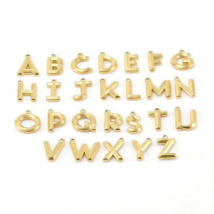 Newest Gold Color 26 Initial Letter Necklace Alphabet Pendant Necklace Choker for Women Jewelry