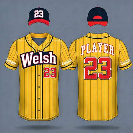 Custom Applique Striped Breathable Plus Size Baseball Jersey Embroidery Patch Your Label Custom Player Number (100% Polyester)