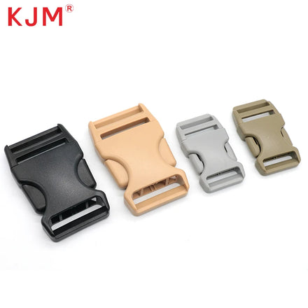 Camping Backpack Bag Accessories Adjustable Webbing Belt 25mm 50mm Quick Side Release Buckle Clip Nylon Plastic Tactical Buckle