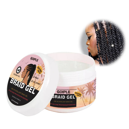 OEM Loc n Twist Moisturizer for Locking Cornrow Extra Hold Control Frizz Edge Styling Gel Private Label High Shining Braid Gel