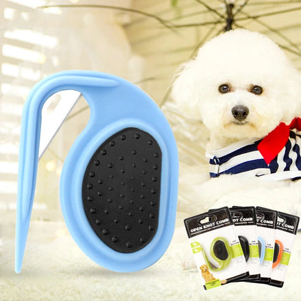 Wholesale Pet Supplies Open Knot Pet Comb Knife Dog Lightweight Dematting Comb Blade Brushes for Pet
