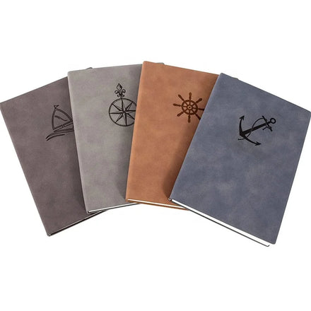 Promotional Office School A5 Vegan Leather Planner Custom Printing Diary Note Book Journals Cuaderno Notebook for Students