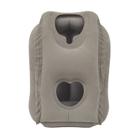 Hot Travel Inflatable Neck Pillow Comfortable Support Head for Airplanes Cars Trains Office Napping Folded Feature