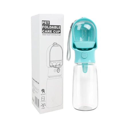3 in 1 Travel Outdoor Portable Pet Dog Drinking Dispenser Water Dog Bottle With Food Container