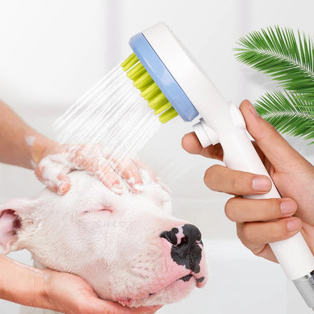Factory Direct Selling Pet Massage Comb Pet Bath Brush Dog Shower Nozzle Shower Cleaning Tool