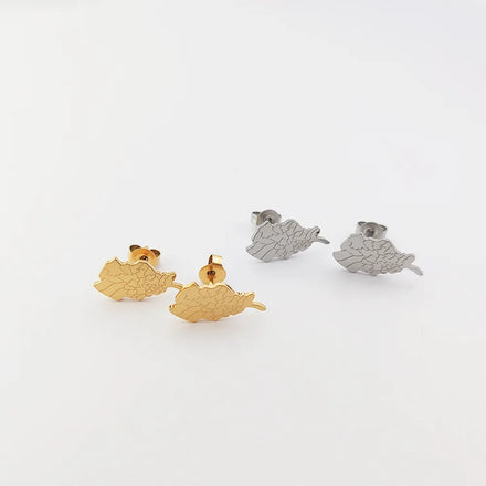 Afghan Earrings Gold Plated Earring Studs Aretes Acero Inoxidable Wholesale Jewelry 2024 Afghan Jewelry
