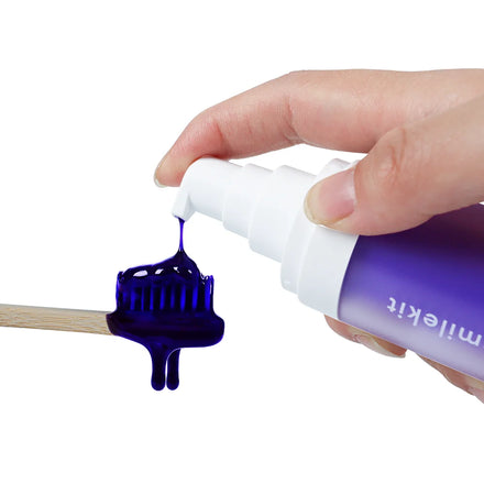 Print Logo Purple Brightening Toothpaste