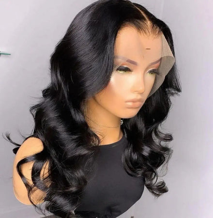 Brazilian Hair Preplucked Raw HD Lace Wig Transparent for Lace Front Human Hair Long Length Wig
