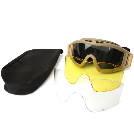 EN166 Standard Unisex Durable Anti Impact Proof Tactical Shooting Glasses Ballistic Tactical Glasses