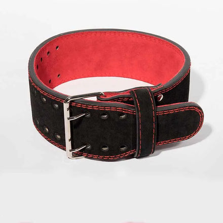 Fitness Body Building Genuine Leather Waist Protective Adjustable Weight Lifting Belt Custom Gym Leather Weightlifting Belt