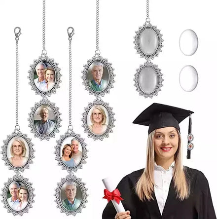Wholesale Modern Alloy Sublimation Graduation Tassel Charm Pendant for Graduation Cap Decoration