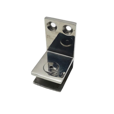 Hot Sale Modern Design Stainless Steel 316 Flooring Glass Clamp Bracket for Outdoor Balustrades Handrails Corner 10-12mm Glass 5