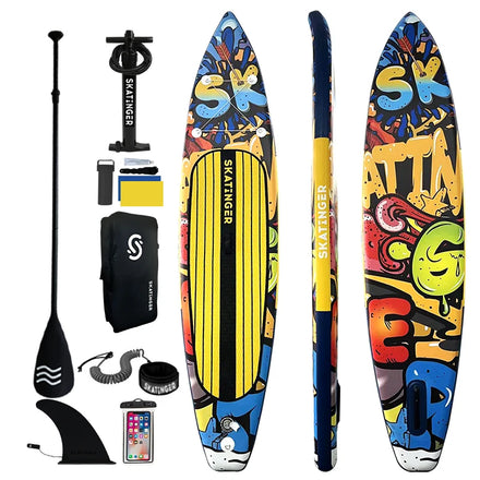 Skatinger Waterplay Surfing Inflatable Stand up Paddle Board sup Colorful Paddle Board at Low Price