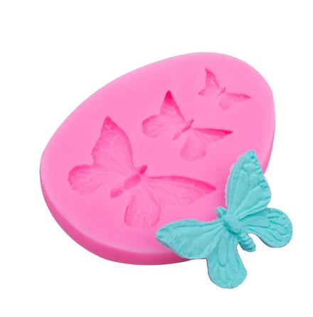 3D Butterfly DIY Candy Chocolate Molds Silicone Cake Decorating Tools Fondant Moulds
