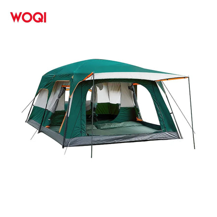 Woqi Factory Direct Selling King Size Sun Shadow Rainproof Camping Equipment Tent for Outdoor Activities Glamping