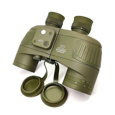 Marine Navigation Waterproof Binoculars 7X 50 10x50 Telescope with Rangefinder and Compass SECOZOOM YBPC4R2