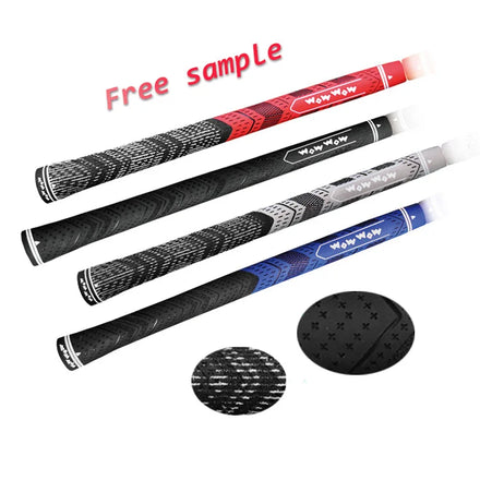 Wholesale OEM Custom Color Logo Golf Accessories Rubber Cord Golf Clubs Grips Golf Grip