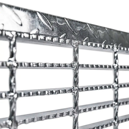 Steel Grating Stair Tread Serrated Steel Grating Step