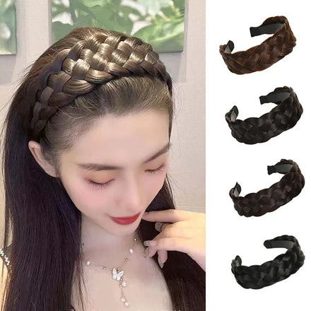 PHeadband Ponytail Braid Hairpiece Hairband Hair Accessories Blond Mix