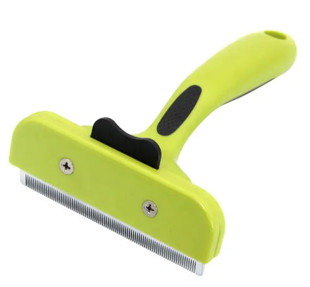 Factory Wholesale Three Sizes Deshedding Tool Self Cleaning Pet Dog Grooming Brush