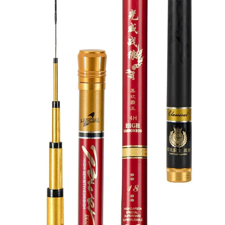 High Quality Fresh Water ultra Light Hard Carbon Fiber Telescopic 28 - Tone Fishing Rod Fishing Rod